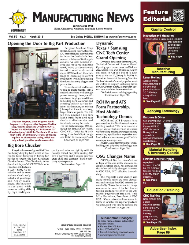 Bergeron Machine Shop